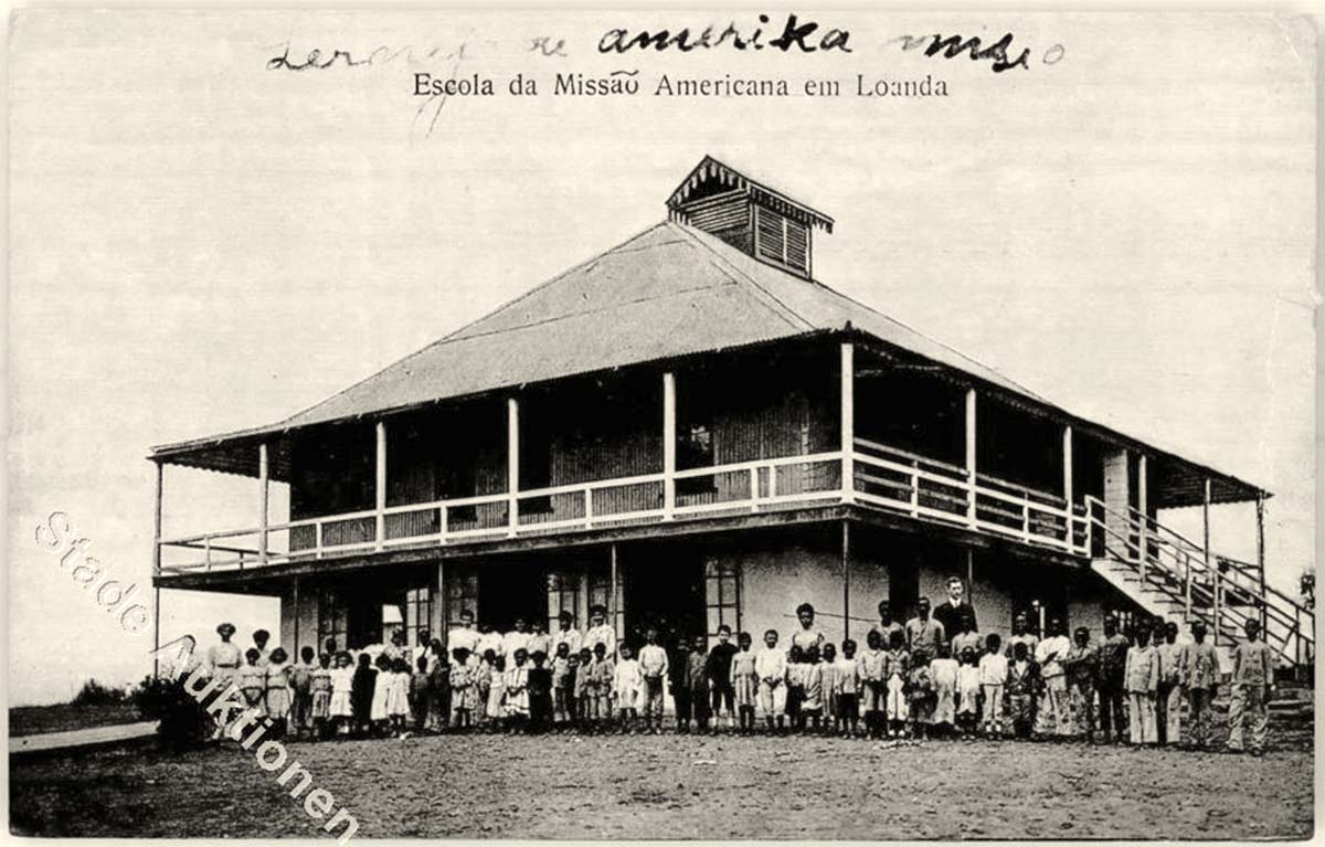 Luanda. Escola da Missao Americana