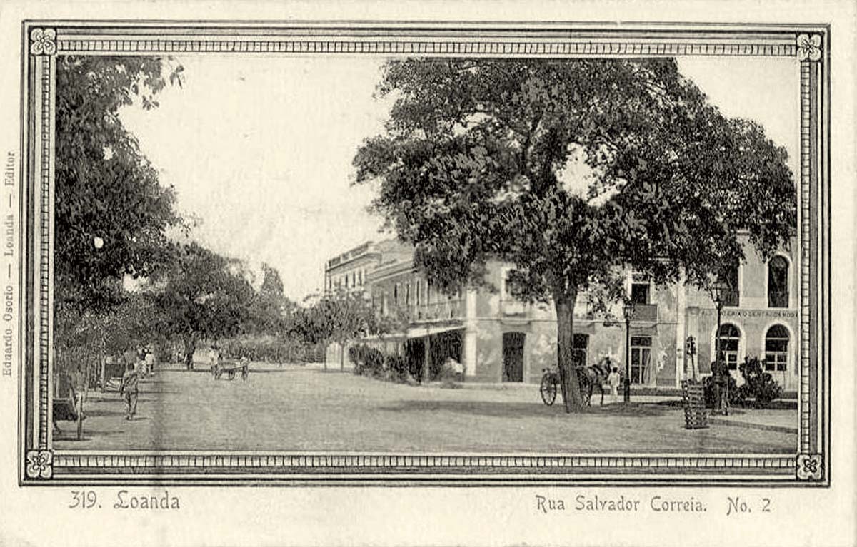 Luanda. Salvador Correia Street