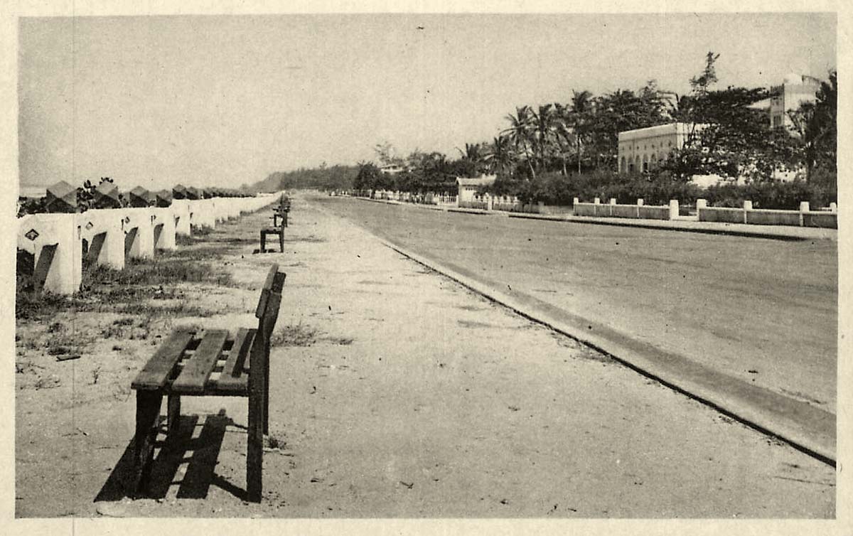 Cotonou. The Embankment