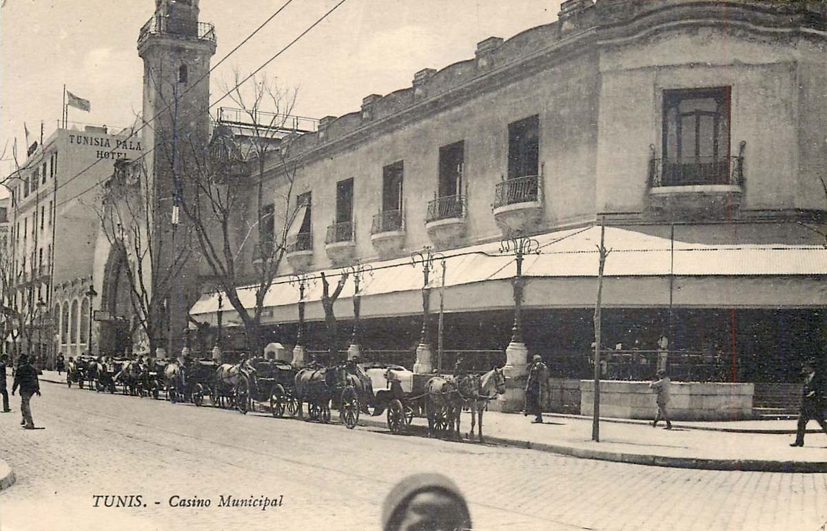 Tunis. Tunisia Palace Hotel and Casino Municipal