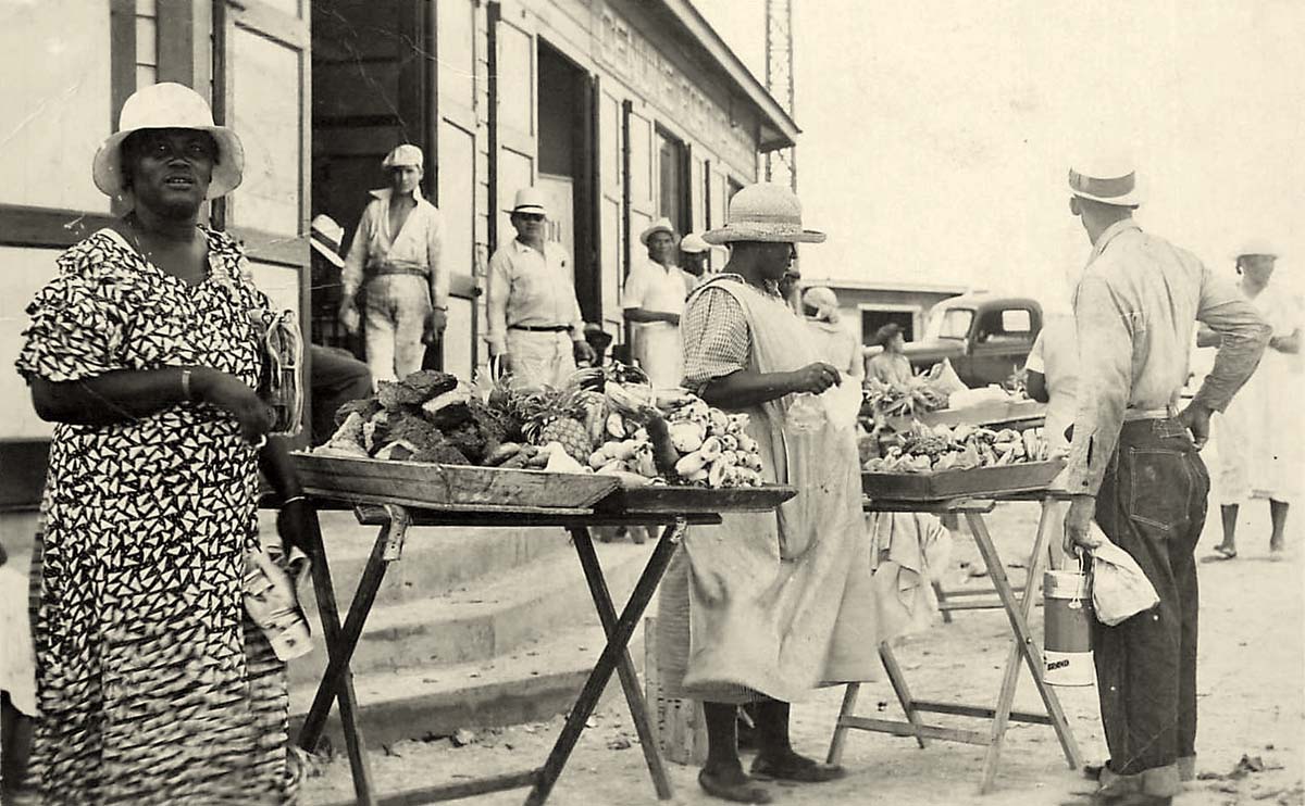 Oranjestad. Market