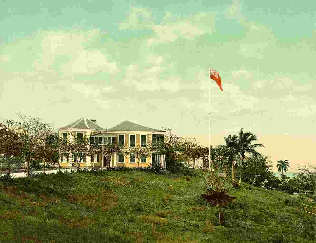 Nassau. Governor's residence, 1901
