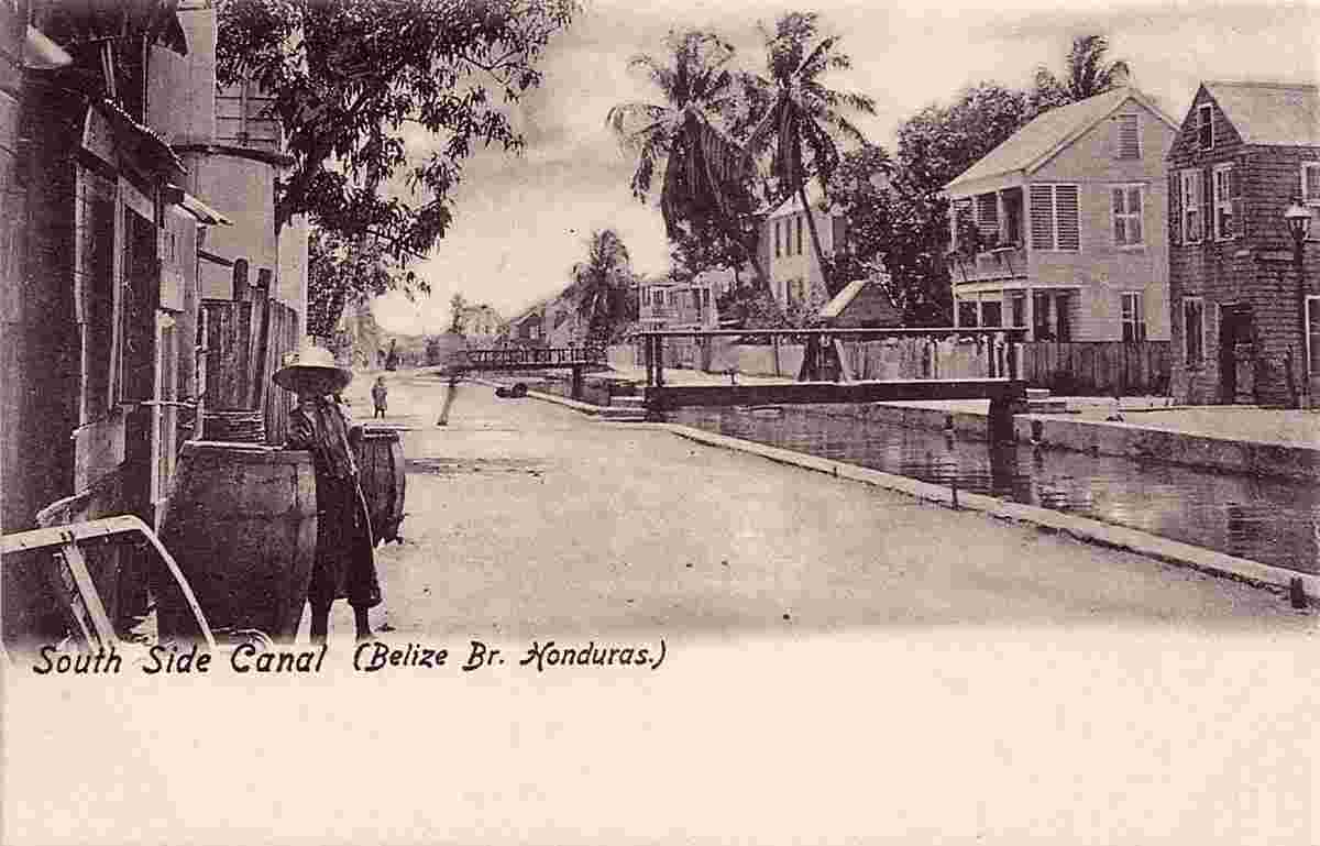 Belize City. South Side Canal