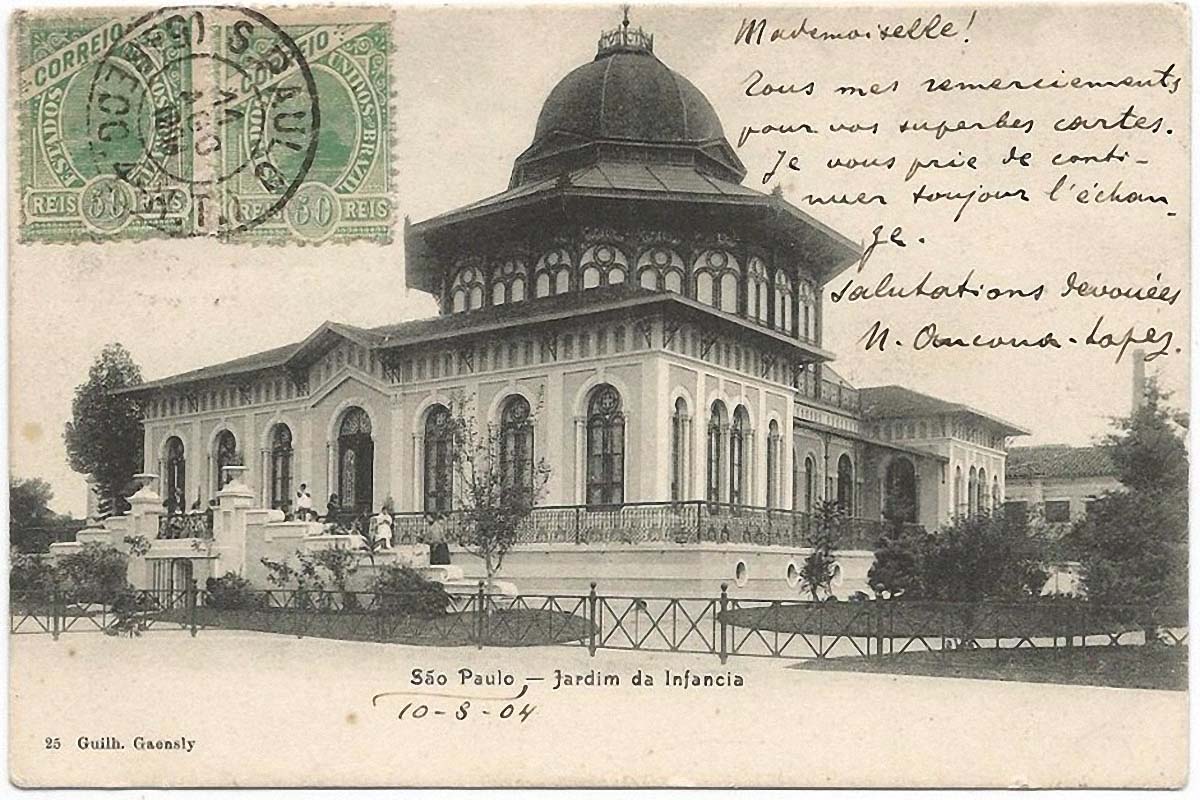 São Paulo. Kindergarten, 1904