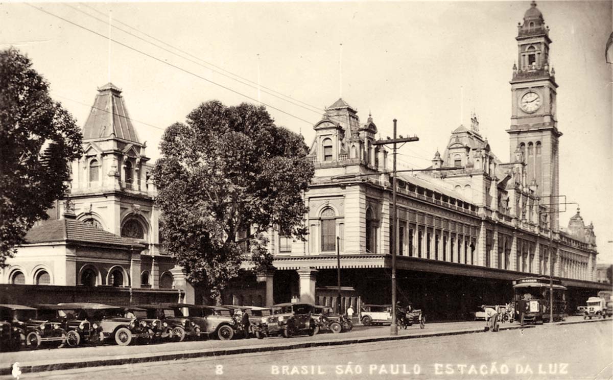 São Paulo. Luz Station