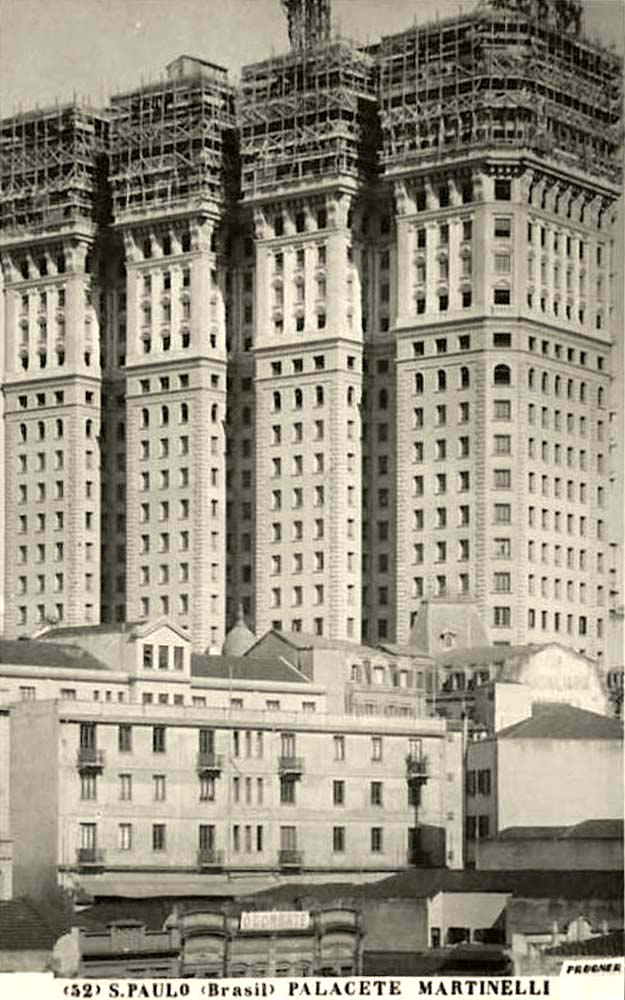São Paulo. Martinelli Building