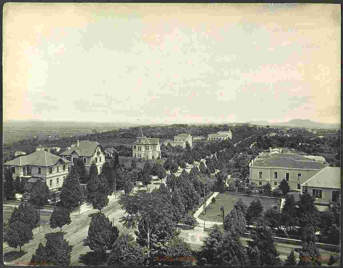 São Paulo. Paulista Avenue, 1902