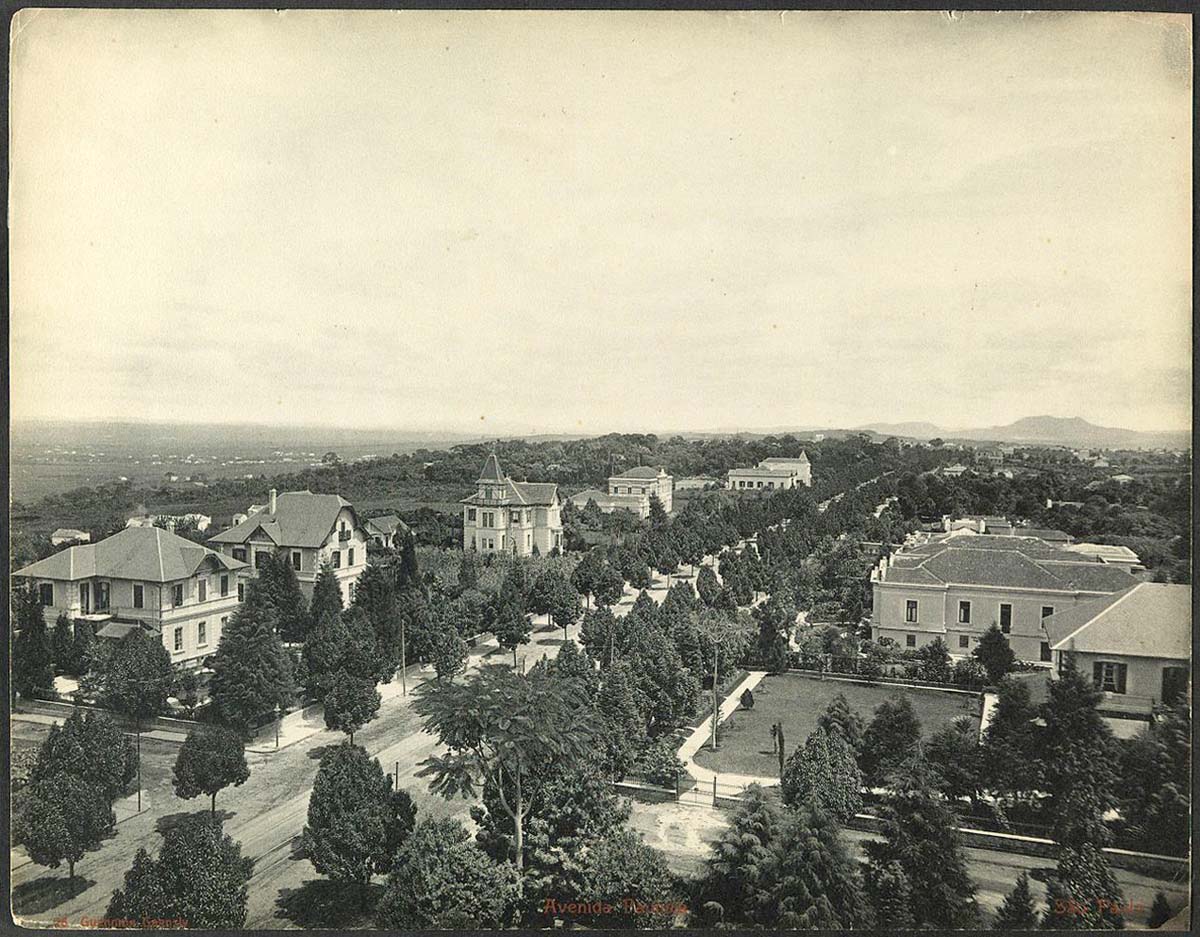 São Paulo. Paulista Avenue, 1902