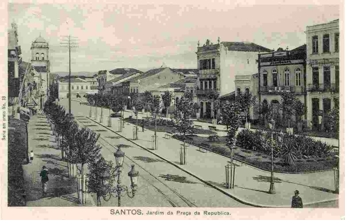 São Paulo. Santos - Garden to Republic Square