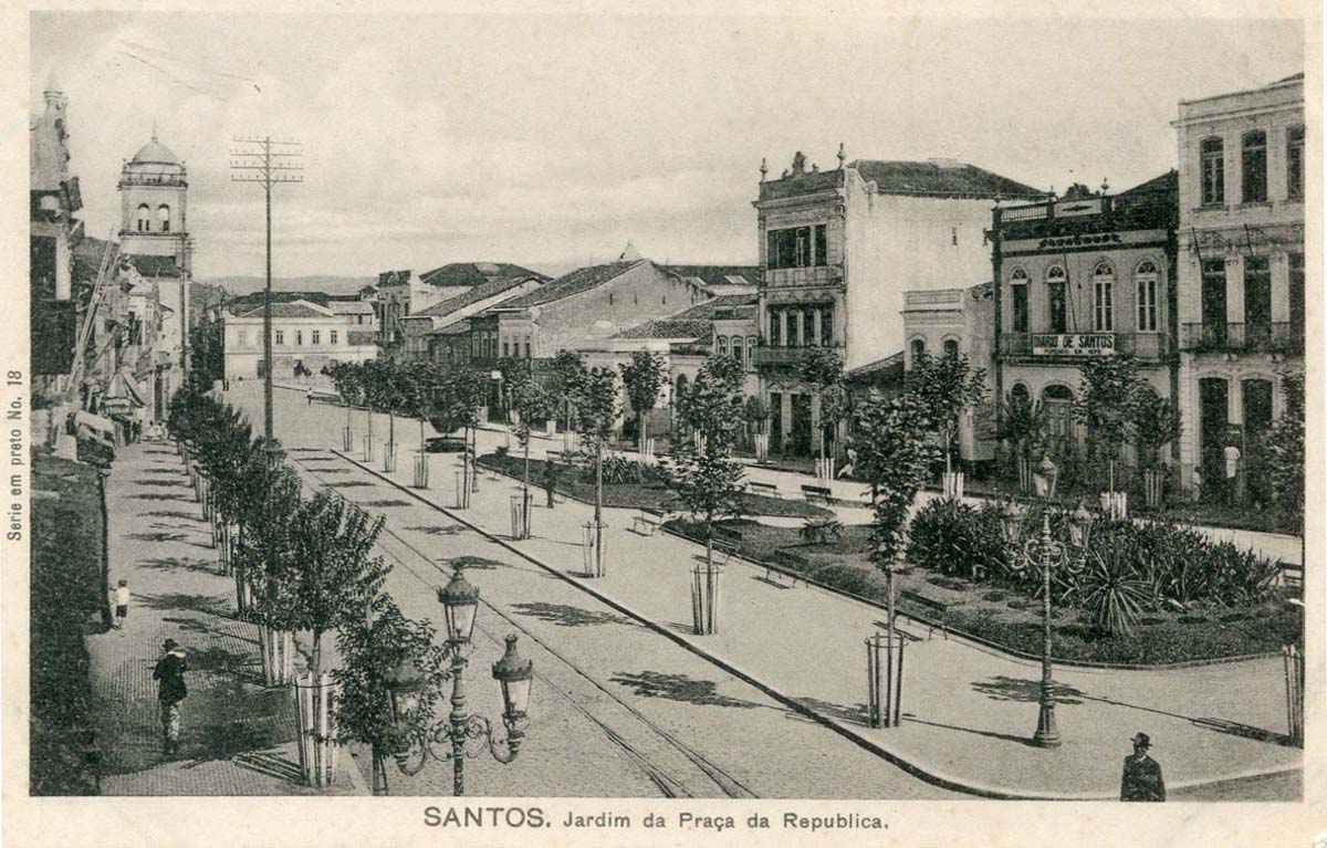 São Paulo. Santos - Garden to Republic Square