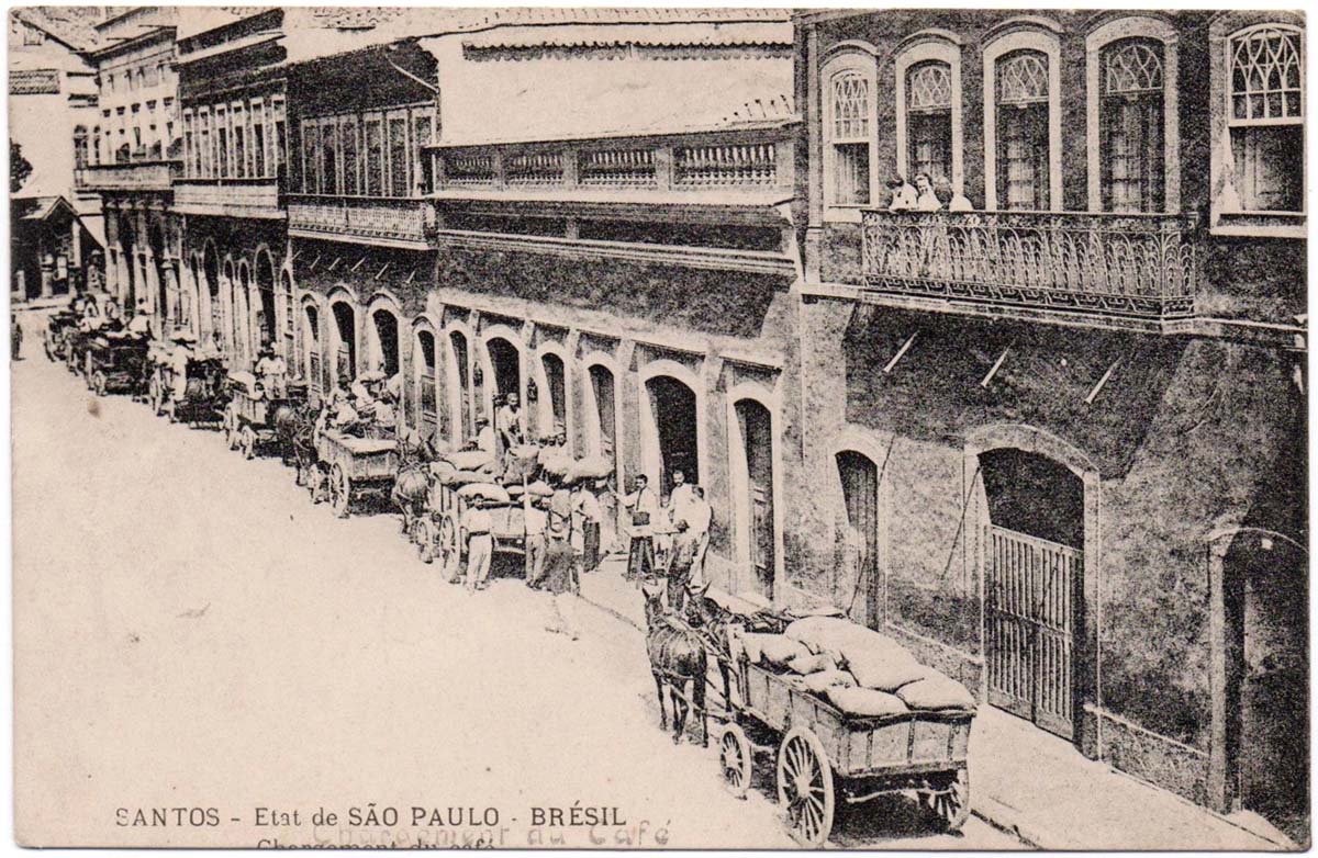 São Paulo. Santos - Loading Coffee