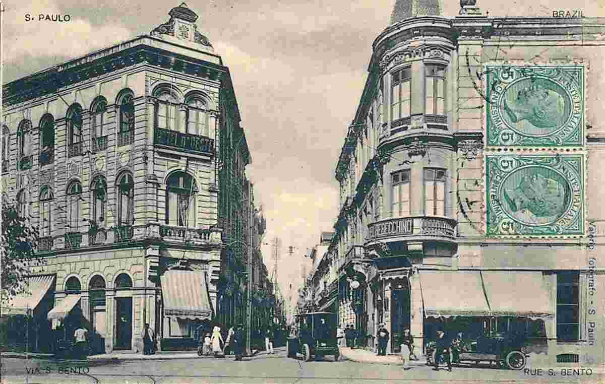 São Paulo. São Bento Road