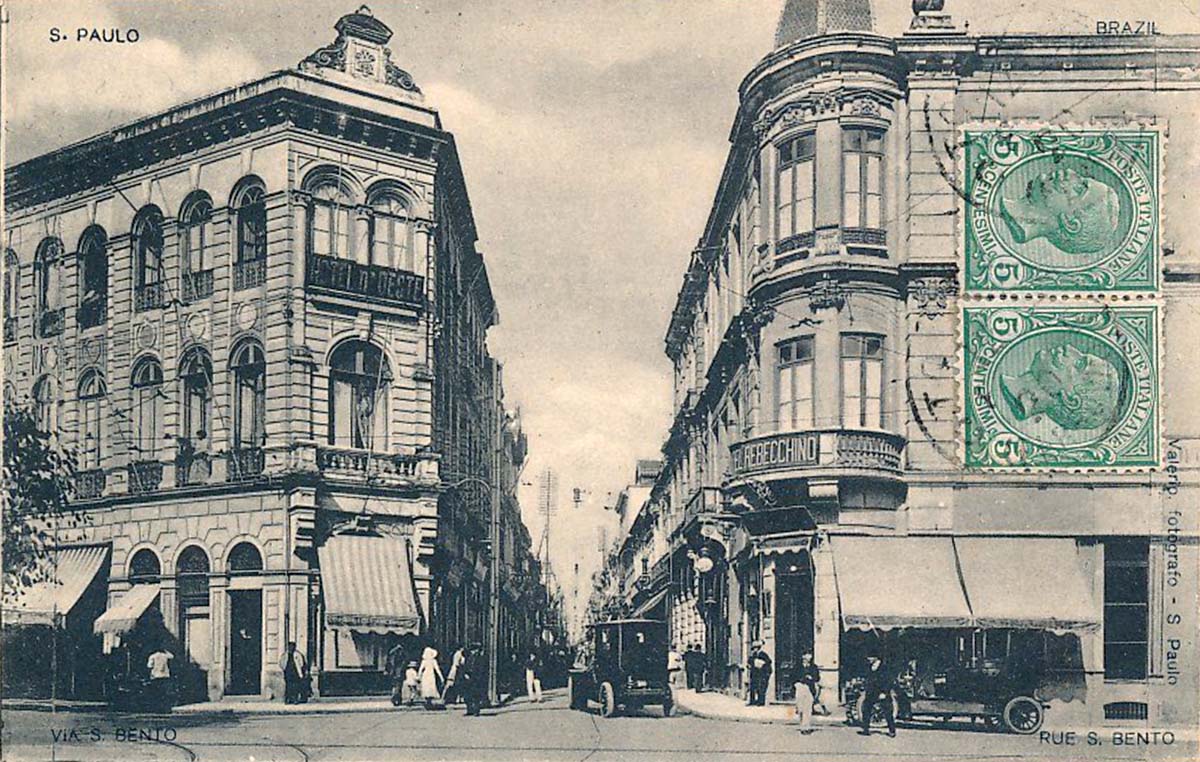 São Paulo. São Bento Road