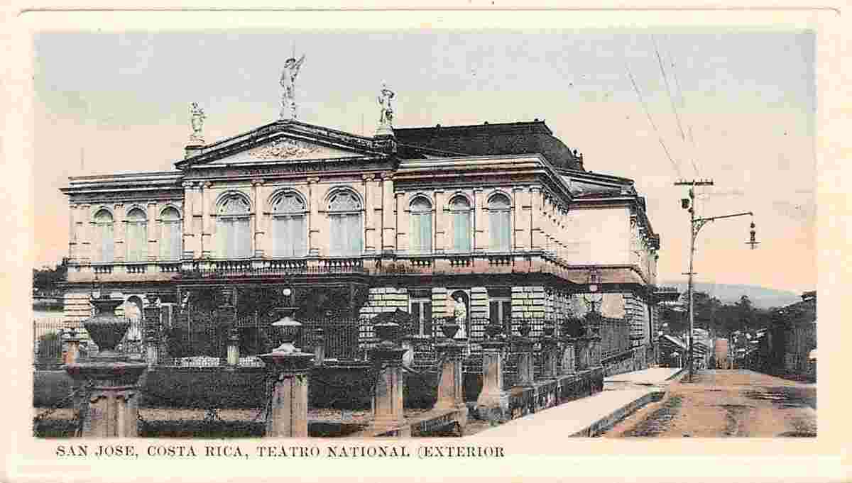 San José. National Theatre