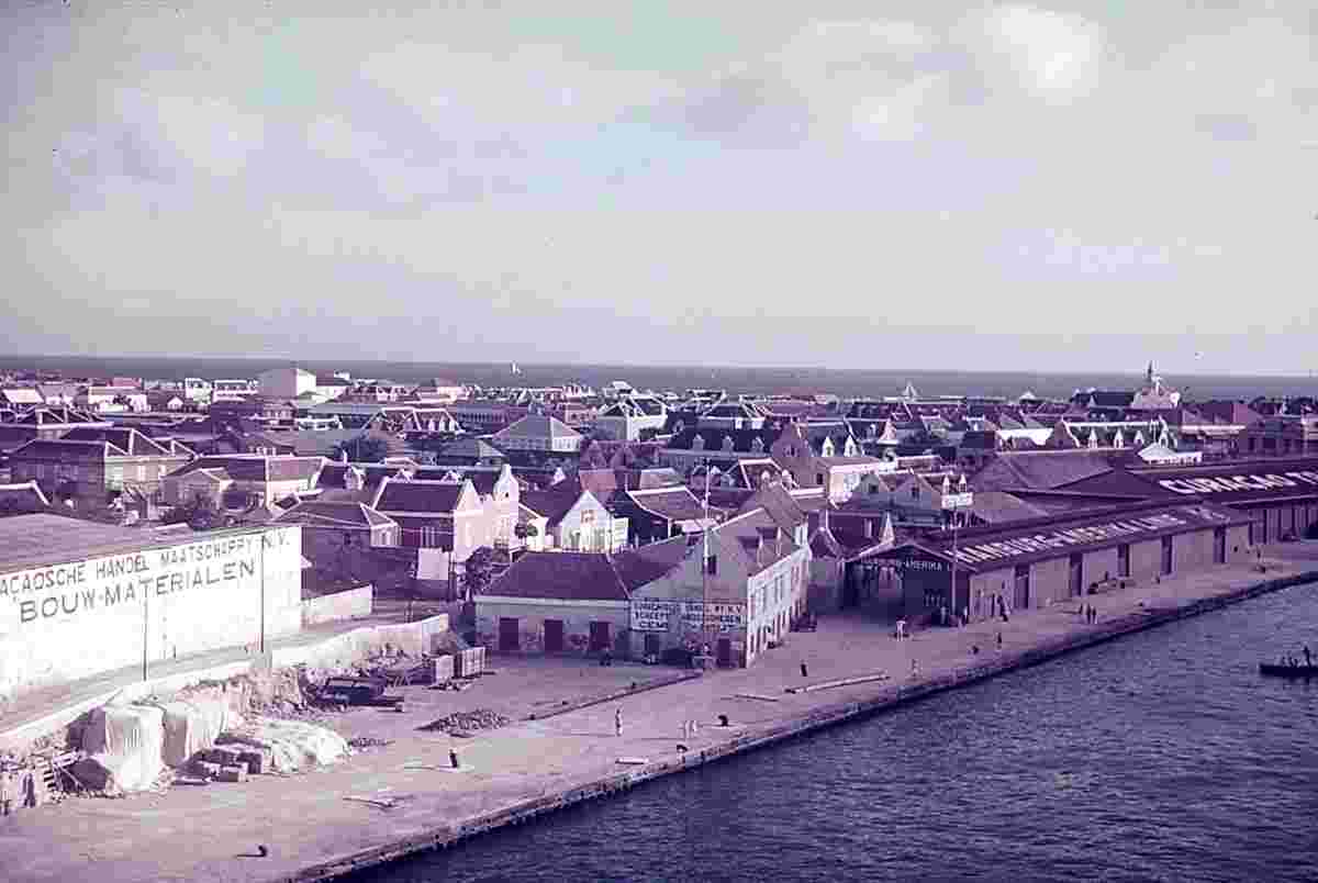 Willemstad. Panorama of the embankment