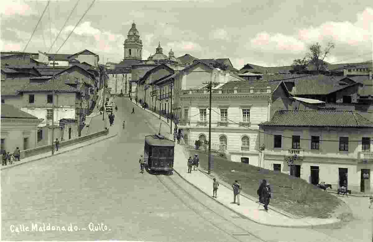 Quito. Calle Maldonado