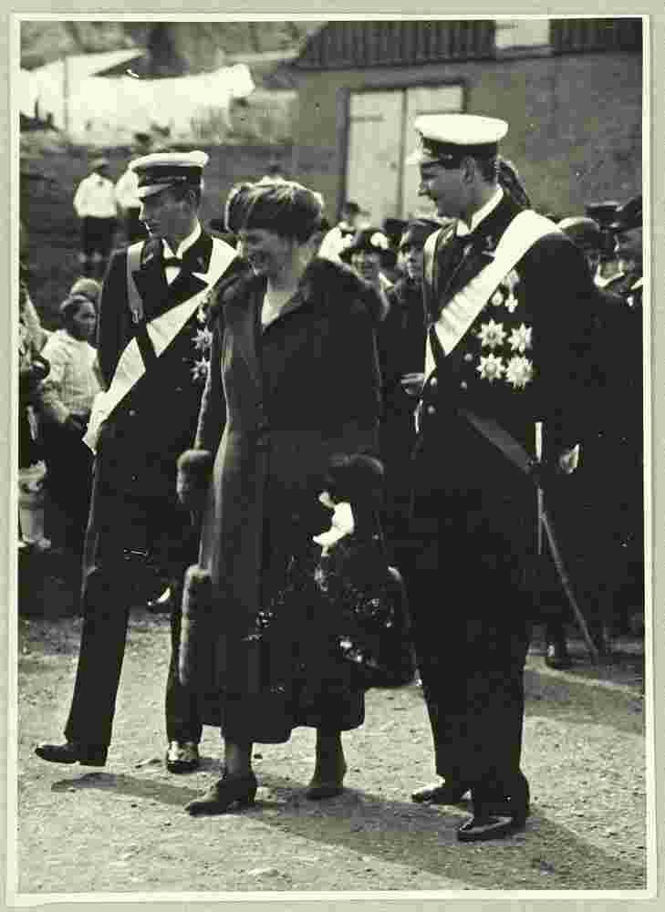Nuuk. Danish King's visit - Queen Alexandrine