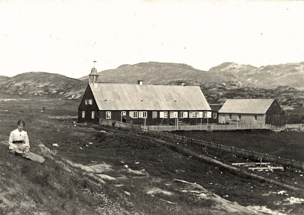 Nuuk (Godthåb, Godthaab). New Herrnhut Church