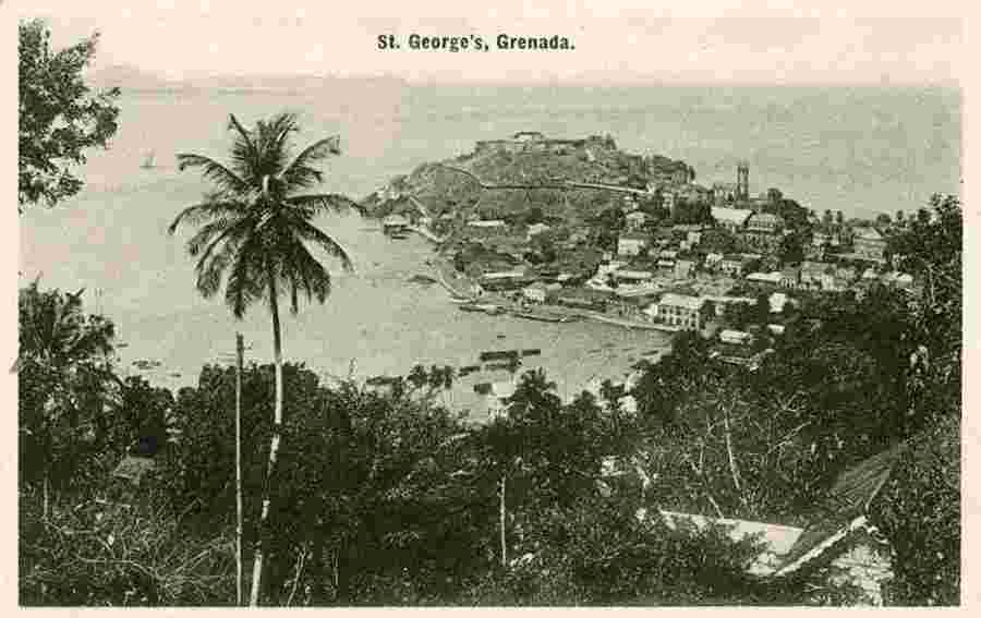 St. George's. Panorama of the city