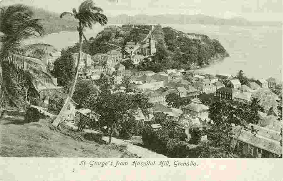 St. George's. Panorama of the city