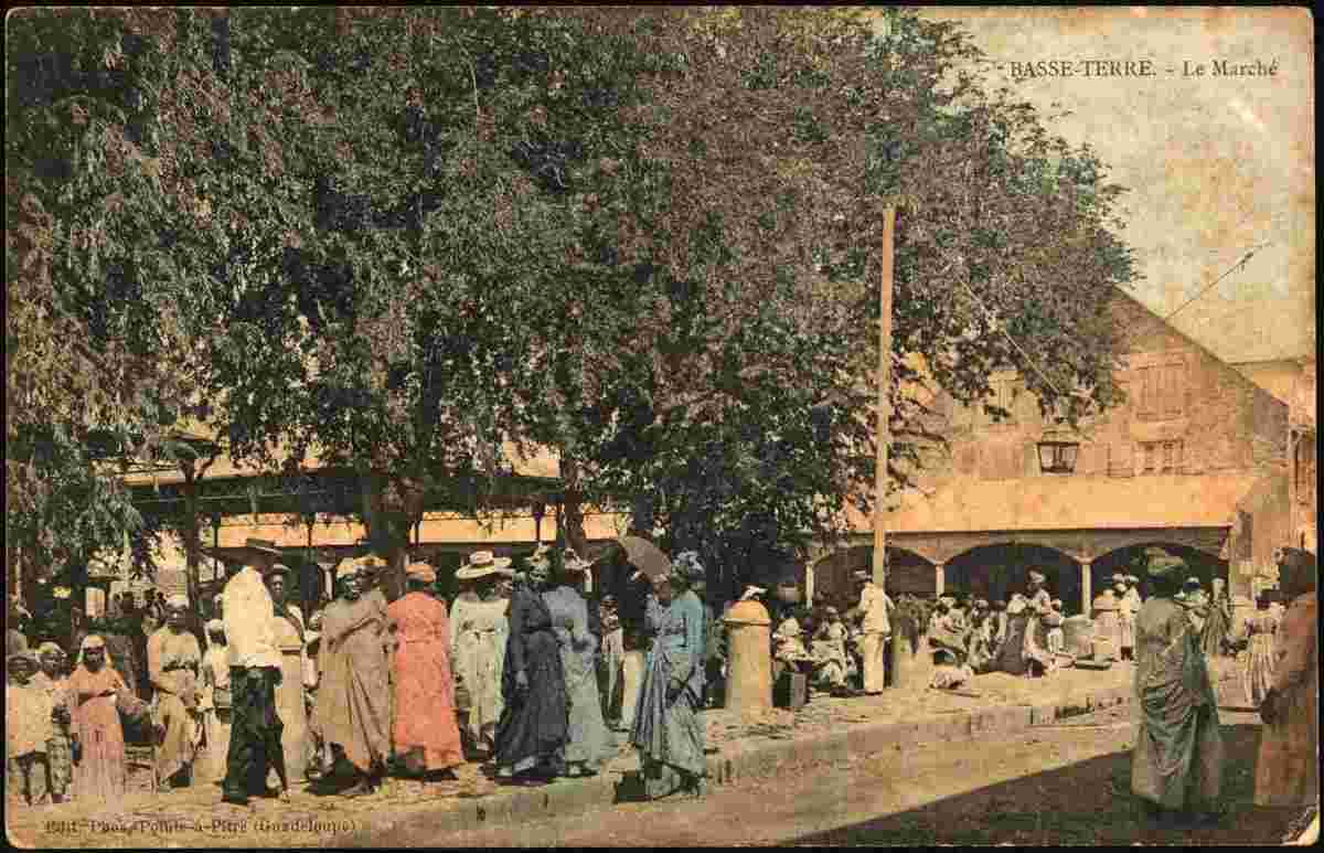 Basse-Terre. Le Marché
