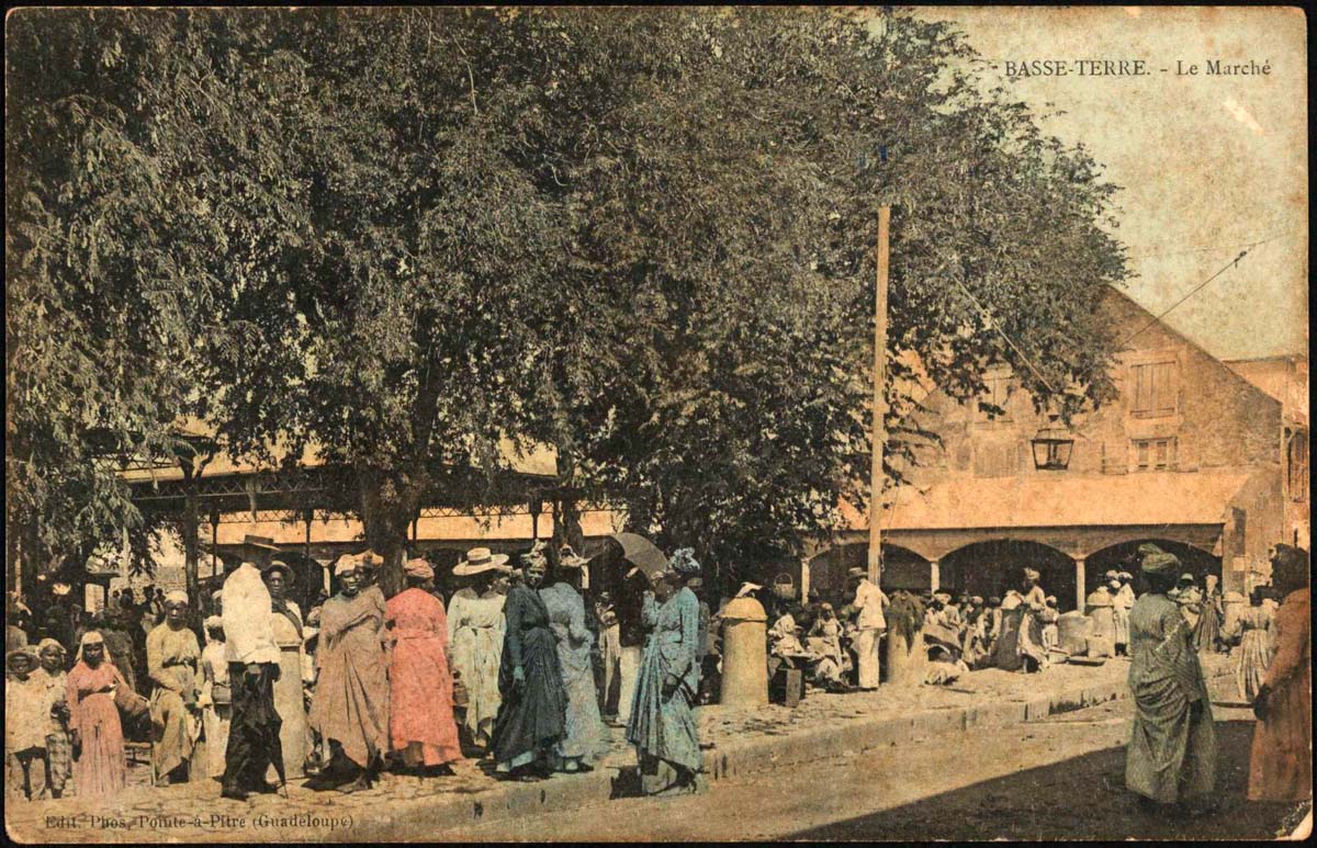 Basse-Terre. Le Marché