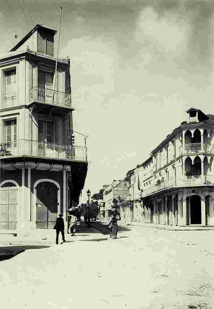 Pointe-à-Pitre. Rue Gambetta