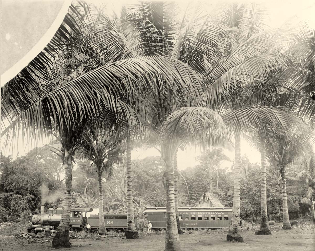 Guatemala City. Pan American Division of Central Railroad, between 1890 and 1923