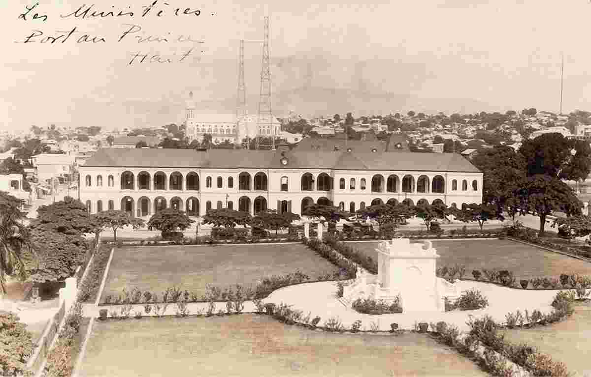 Port-au-Prince. Ministry building