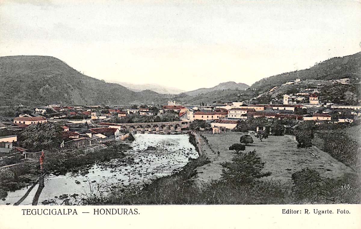 Tegucigalpa. Panorama of the city