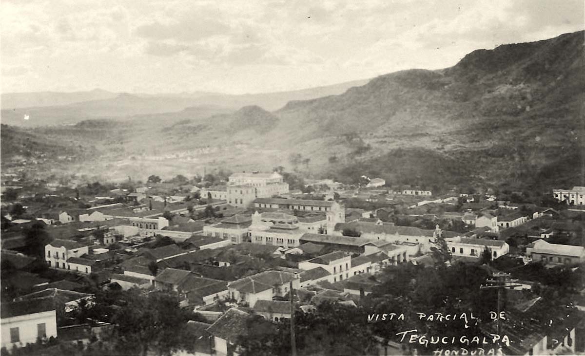 Tegucigalpa. Panorama of the city