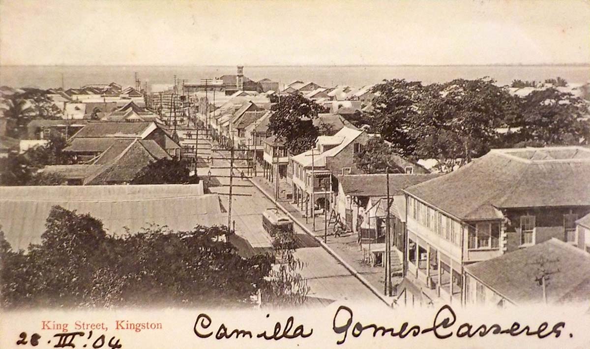 Kingston. King Street, Harbor, 1904