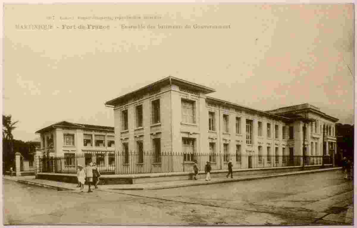 Fort-de-France. Ensemble des bâtiments du Gouvernement