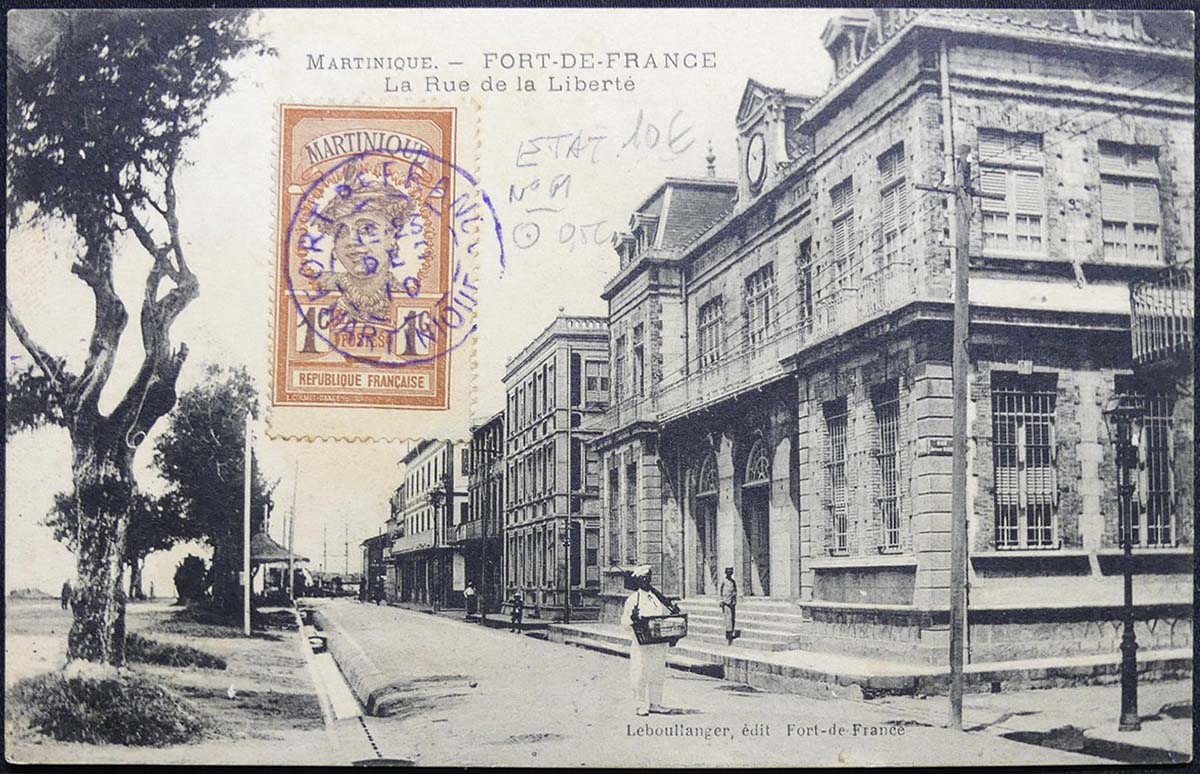 Fort-de-France. La Rue de la Liberté
