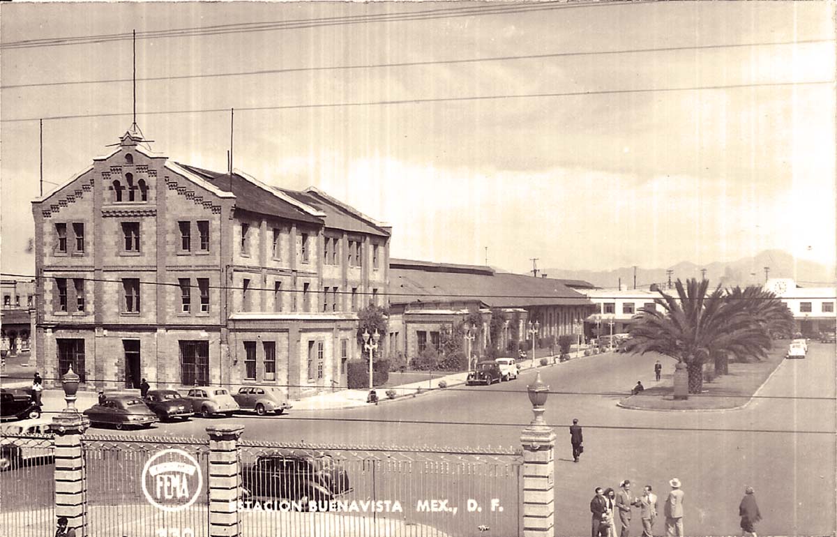 Mexico City. Buenavista Station