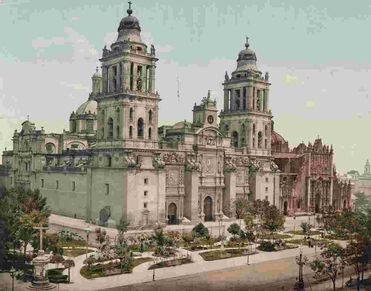 Mexico City. Cathedral, circa 1890