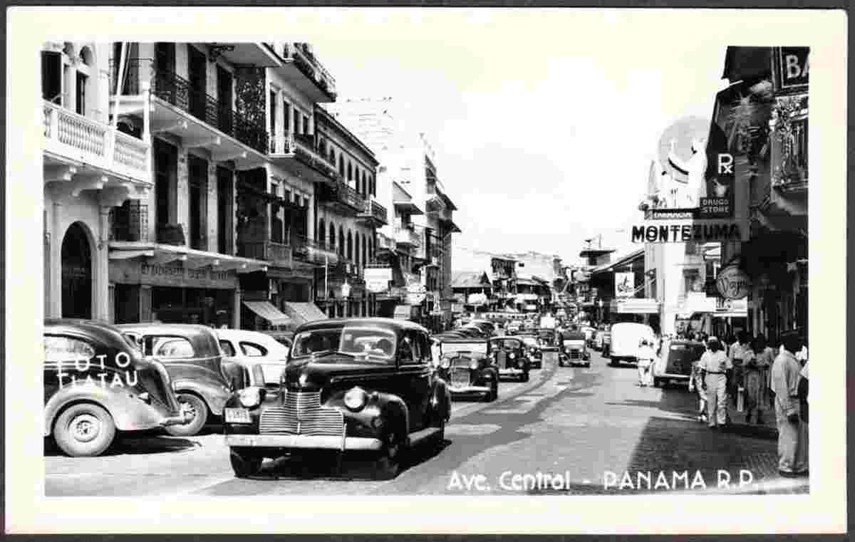 Panama City. Central Avenue