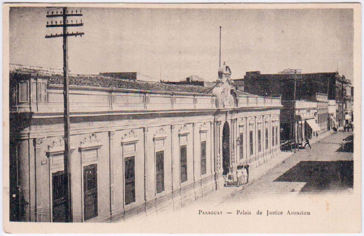 Asunción. Courthouse, circa 1905