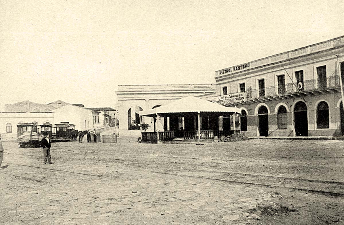 Asunción. Downtown, 1892
