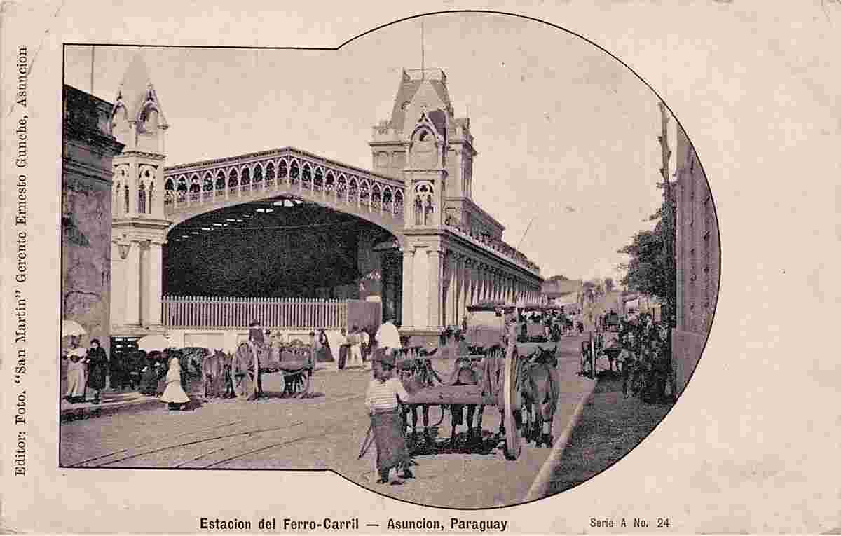 Asunción. Railway Station