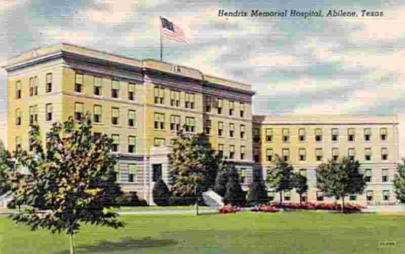 Abilene. Hendrix Memorial Hospital