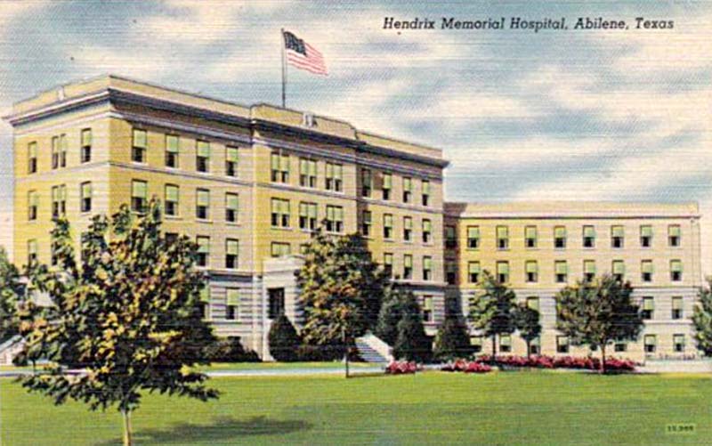 Abilene. Hendrix Memorial Hospital