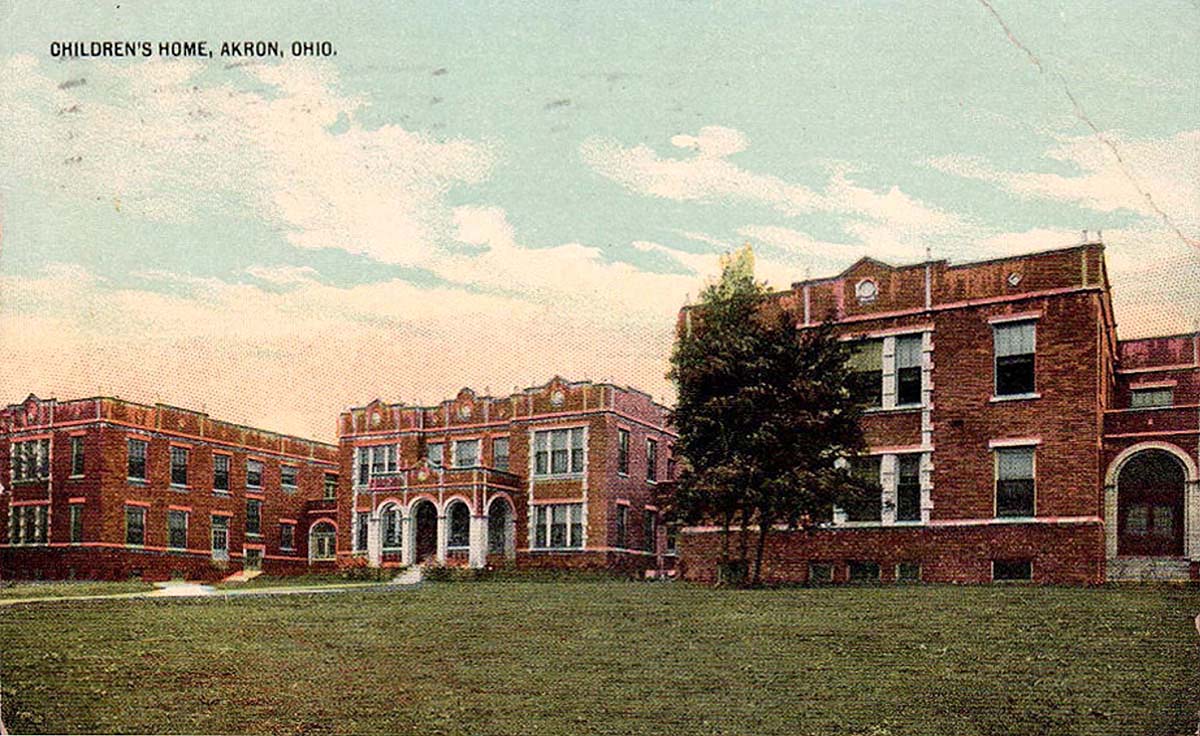 Akron. Children's Home, 1914