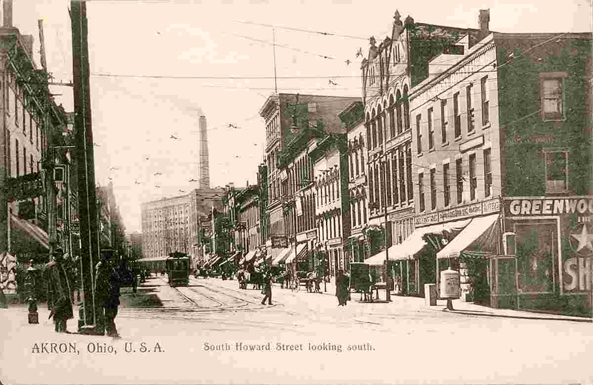 Akron. South Howard Street