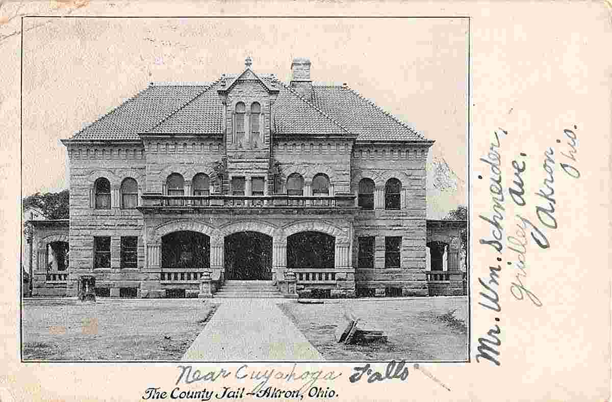 Akron. Summit County Jail, 1909