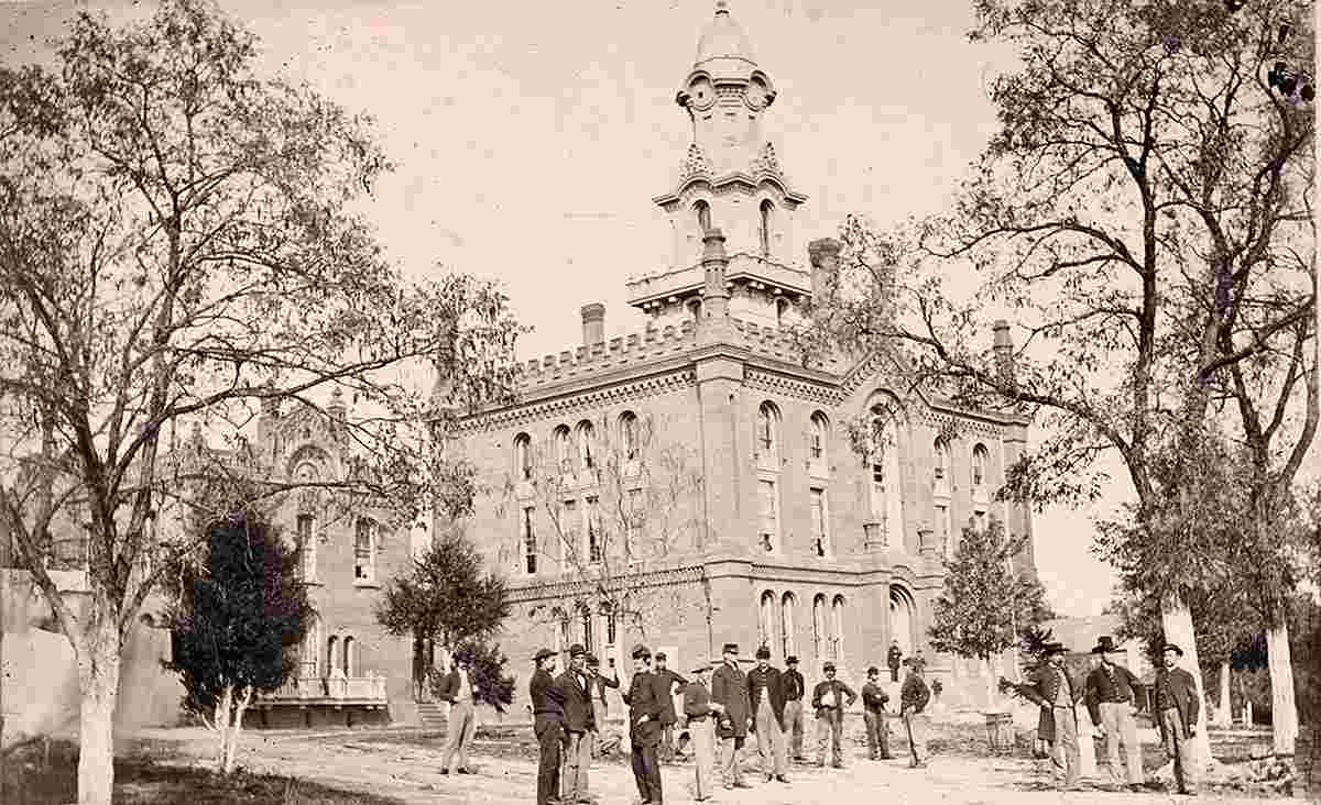 Alexandria. Fairfax Seminary, near Alexandria, circa 1865