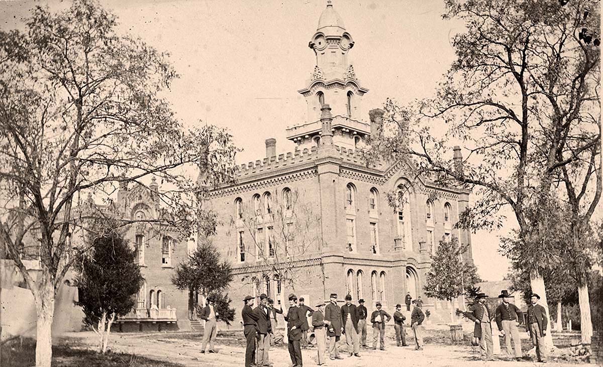 Alexandria. Fairfax Seminary, near Alexandria, circa 1865