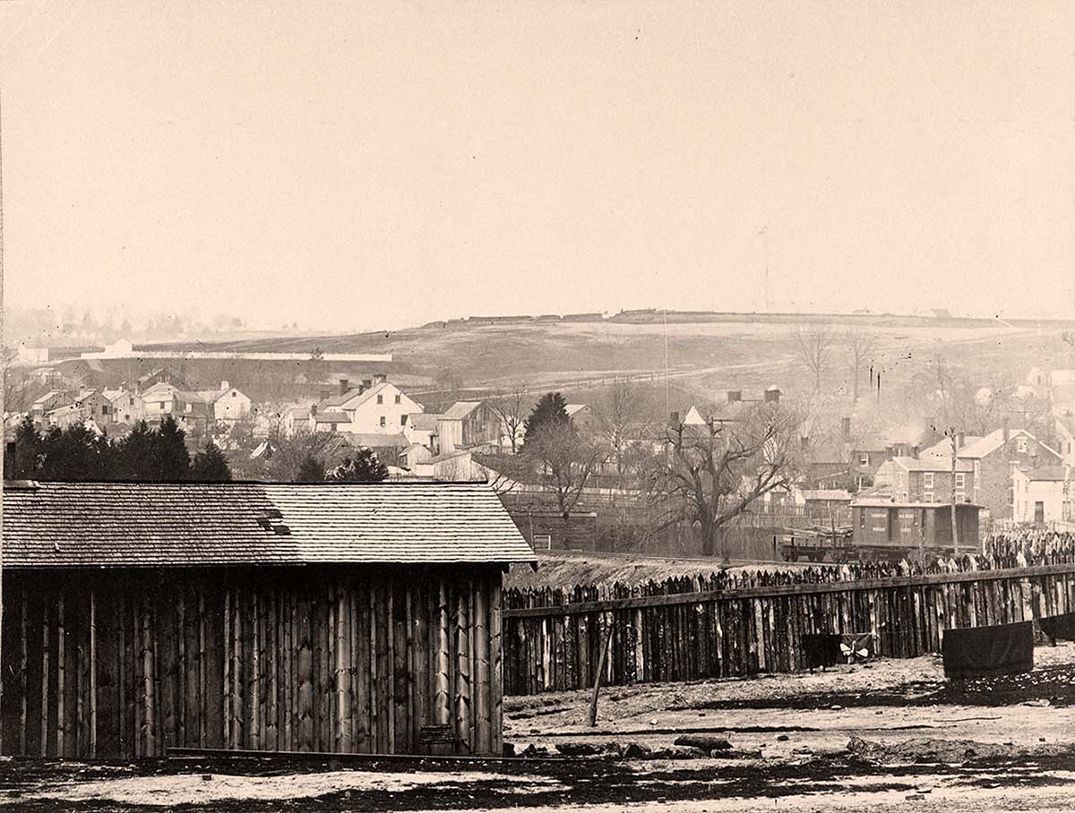 Alexandria. Fort Ellsworth, circa 1865