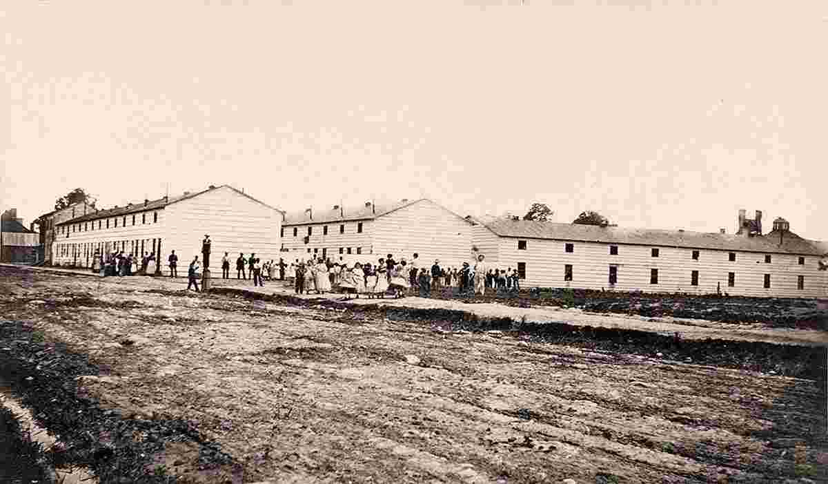 Alexandria. Freedman's Barracks, circa 1865