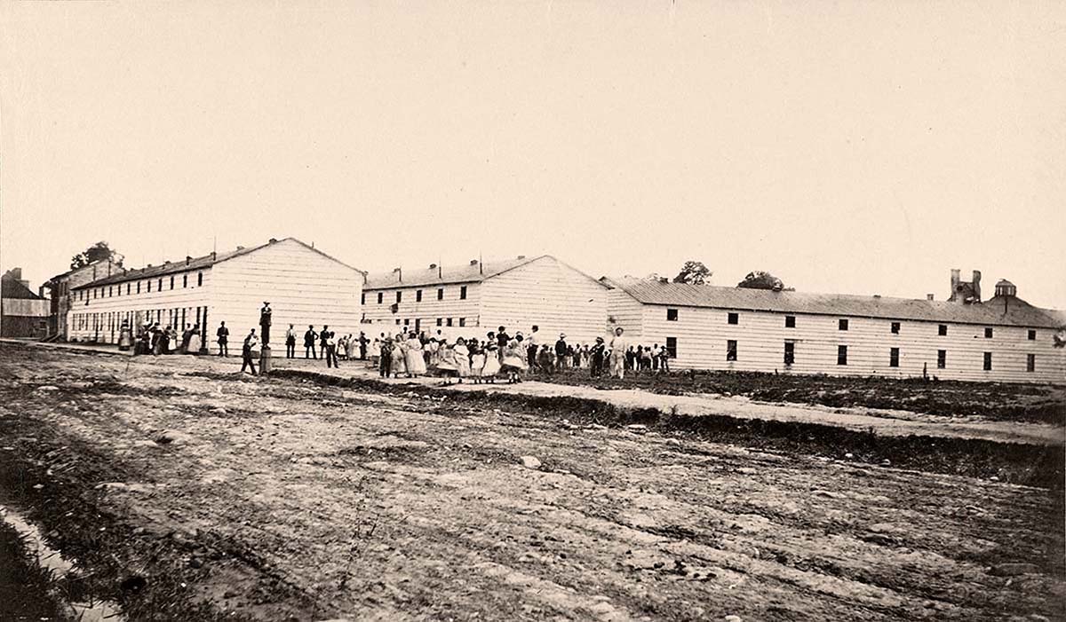 Alexandria. Freedman's Barracks, circa 1865